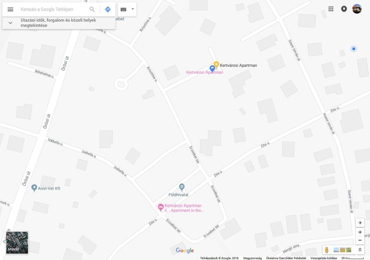 Kertvarosi Apartman II Tiszaújváros Zewnętrze zdjęcie